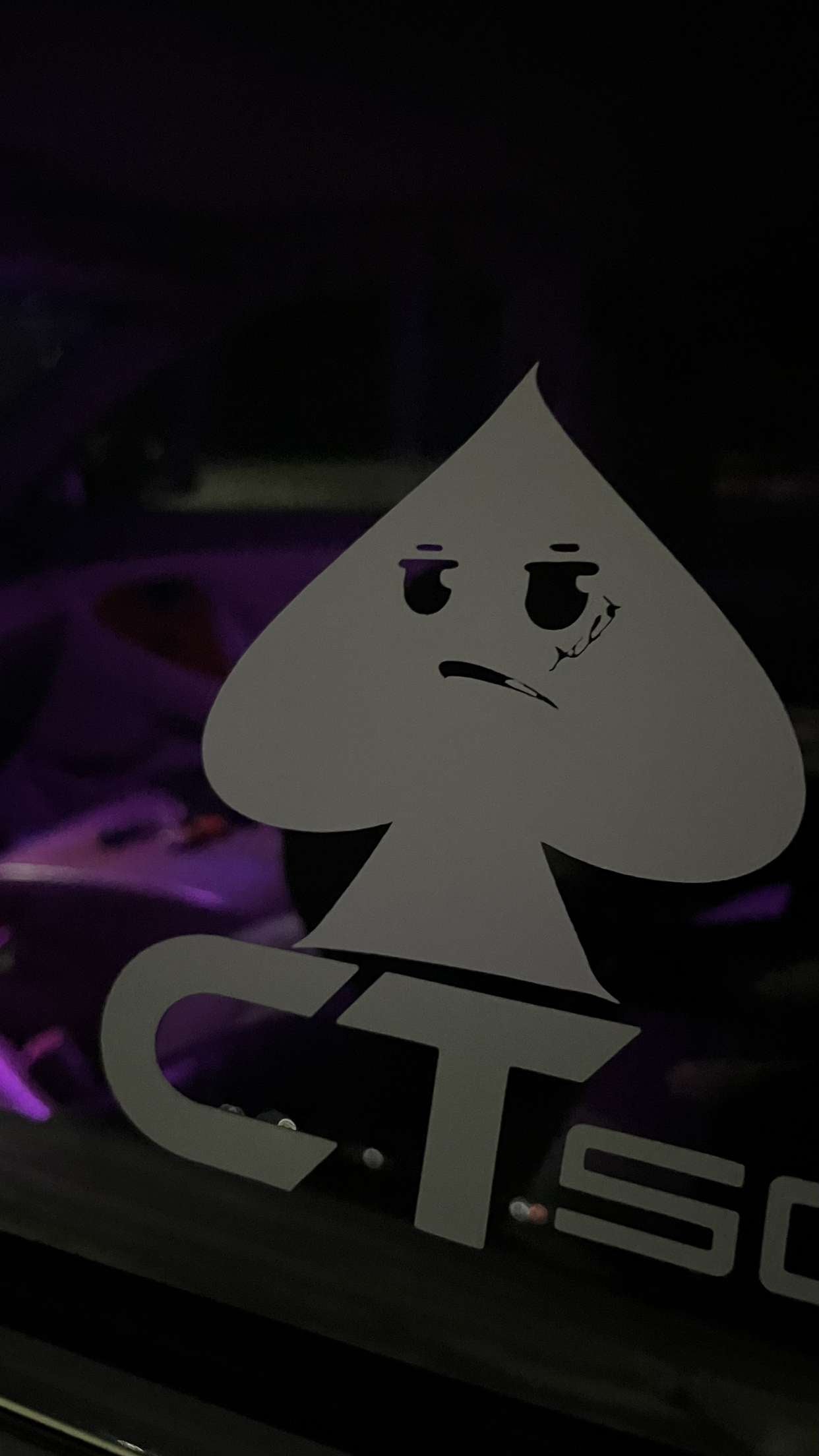 Cartoon ACE sticker