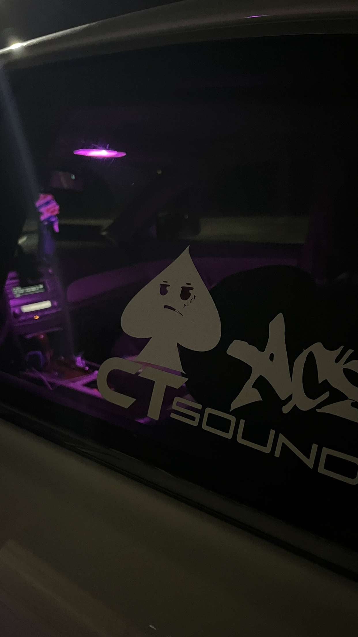 Cartoon ACE sticker